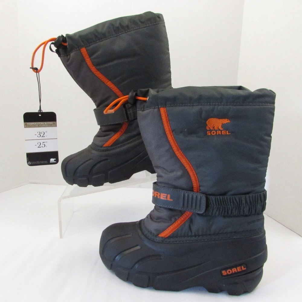 Sorel Flurry Snow Boots Cold Waterproof Girl Boy